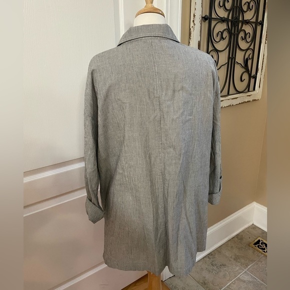 EILEEN FISHER Organic Cotton & Linen Jacket Size PS - Picture 2 of 5